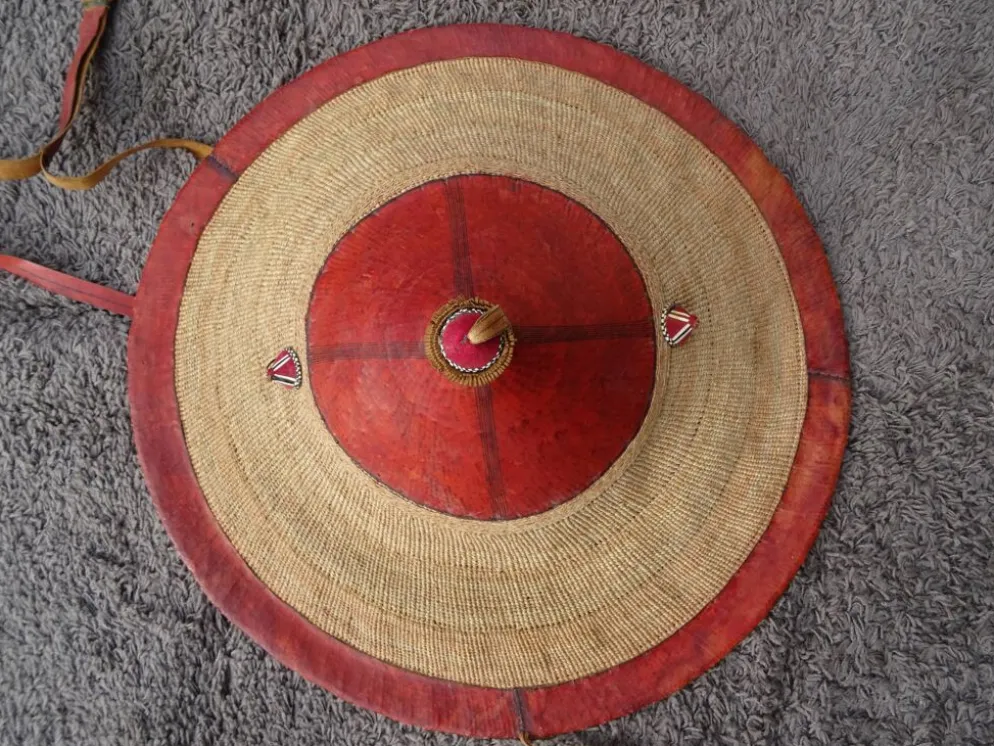 Chapeau coiffe de tribu Fulani Peulh, Afrique