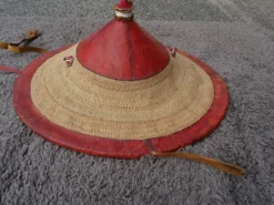 Chapeau coiffe de tribu Fulani Peulh, Afrique