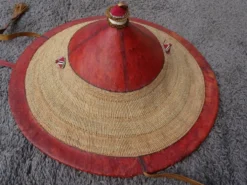Chapeau coiffe de tribu Fulani Peulh, Afrique