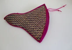 Chapeau paille tressée pliable