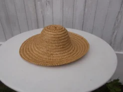 Chapeau paille vintage