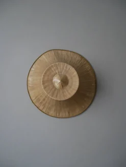 Chapeau traditionnel thaïlandais objet de décoration fabrication artisanale asie artisanat