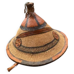 Chapeau tribal de berger Peul, Afrique
