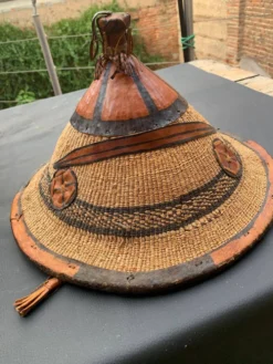 Chapeau tribal de berger Peul, Afrique
