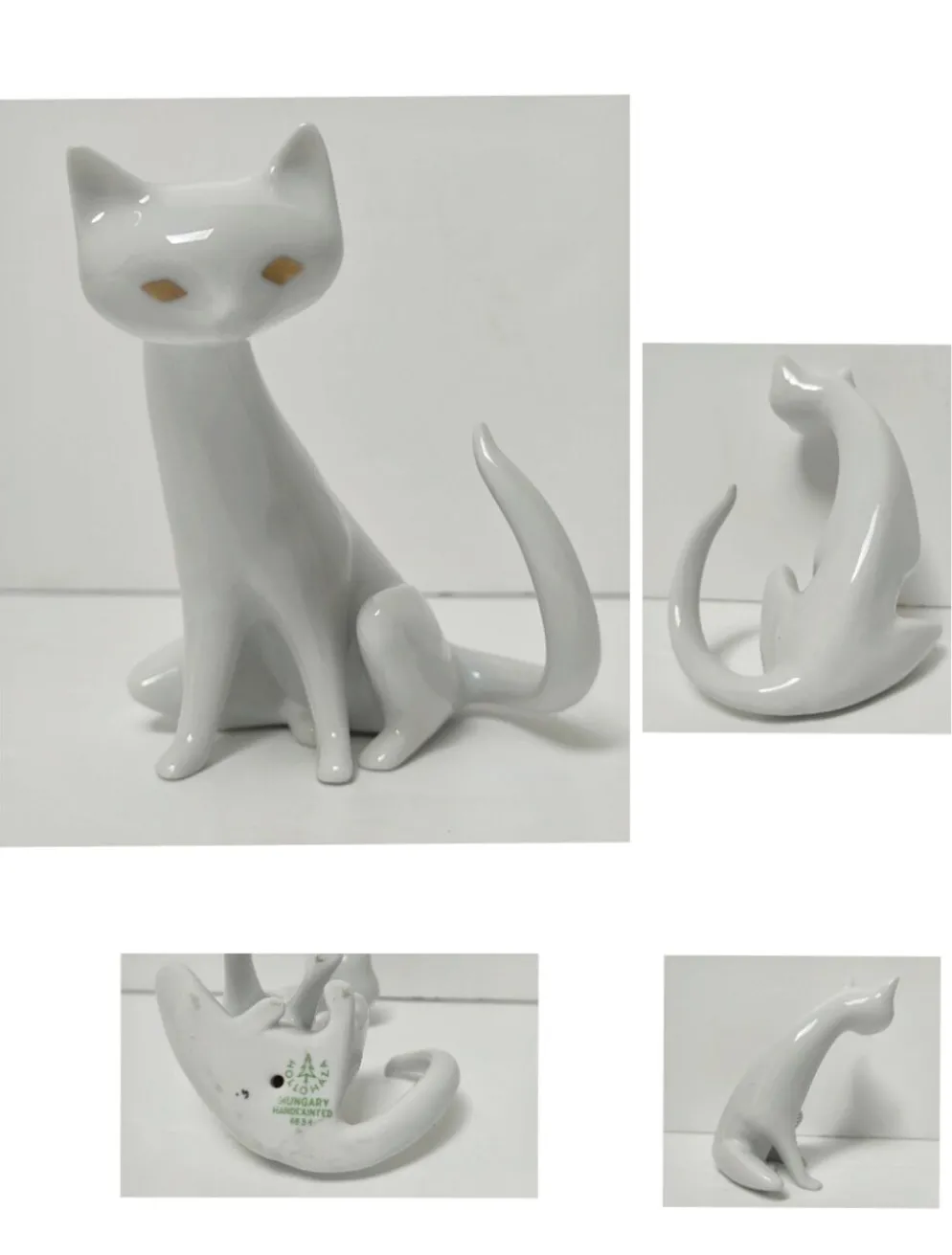 chat hollohaza design années 80 signé