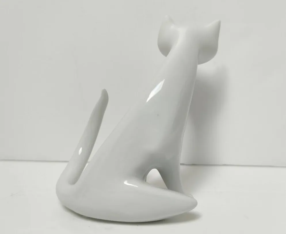 chat hollohaza design années 80 signé