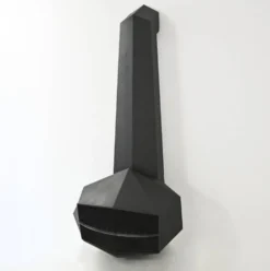 Cheminée murale « Diamond » de Don Bar, années 1970