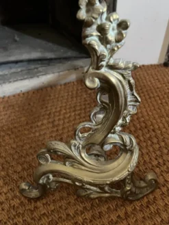 Chenets Louis XV