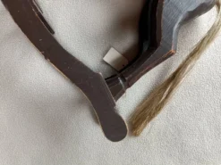Cheval a bascule rétro bois