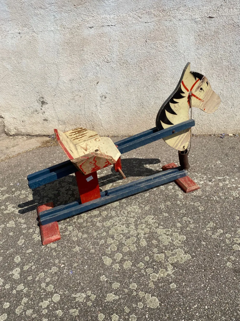 Cheval a bascule vintage