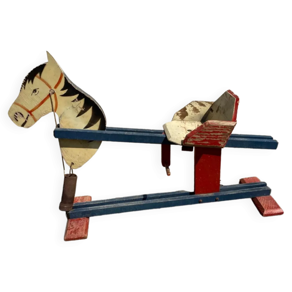 Cheval a bascule vintage
