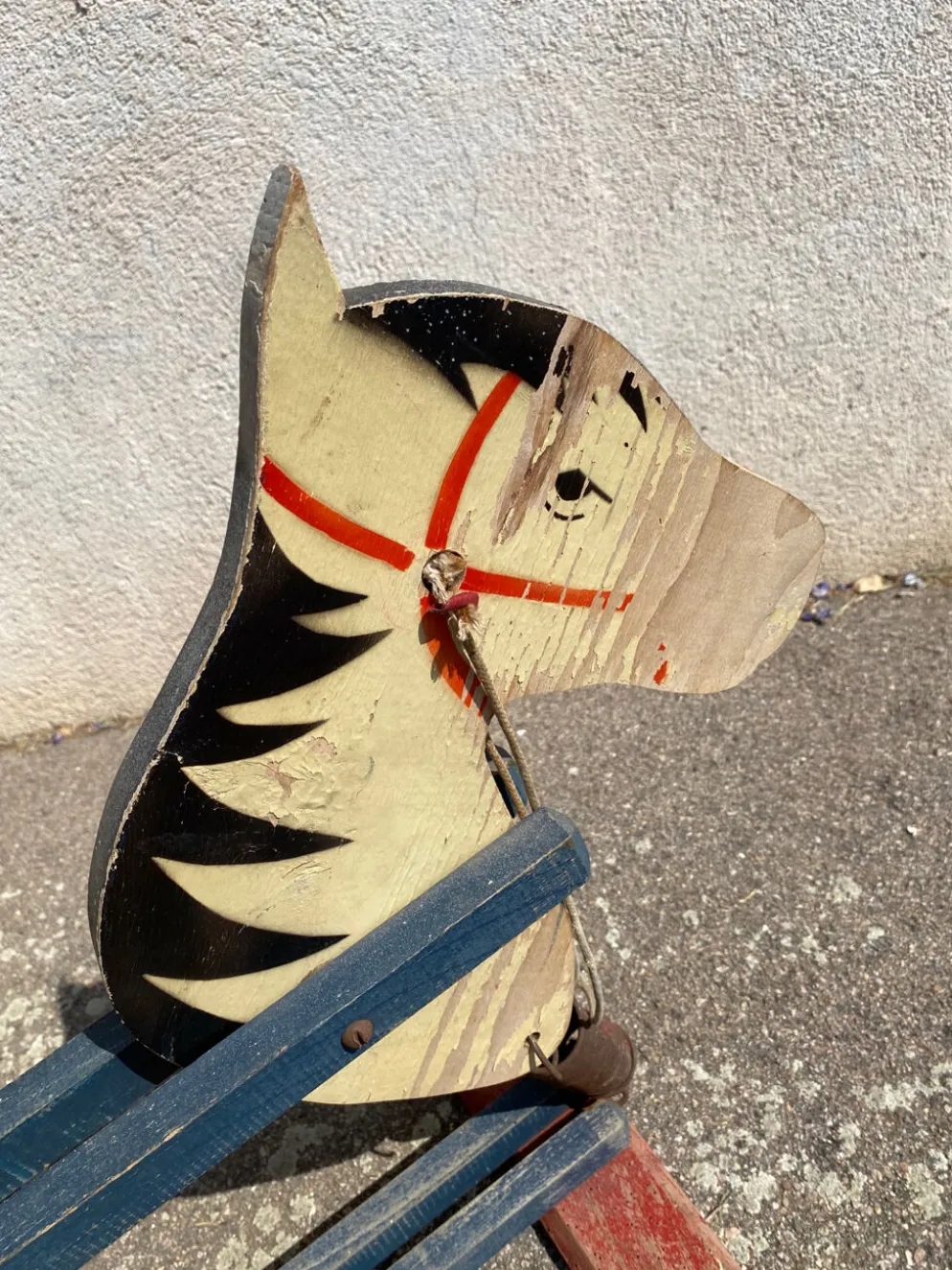 Cheval a bascule vintage