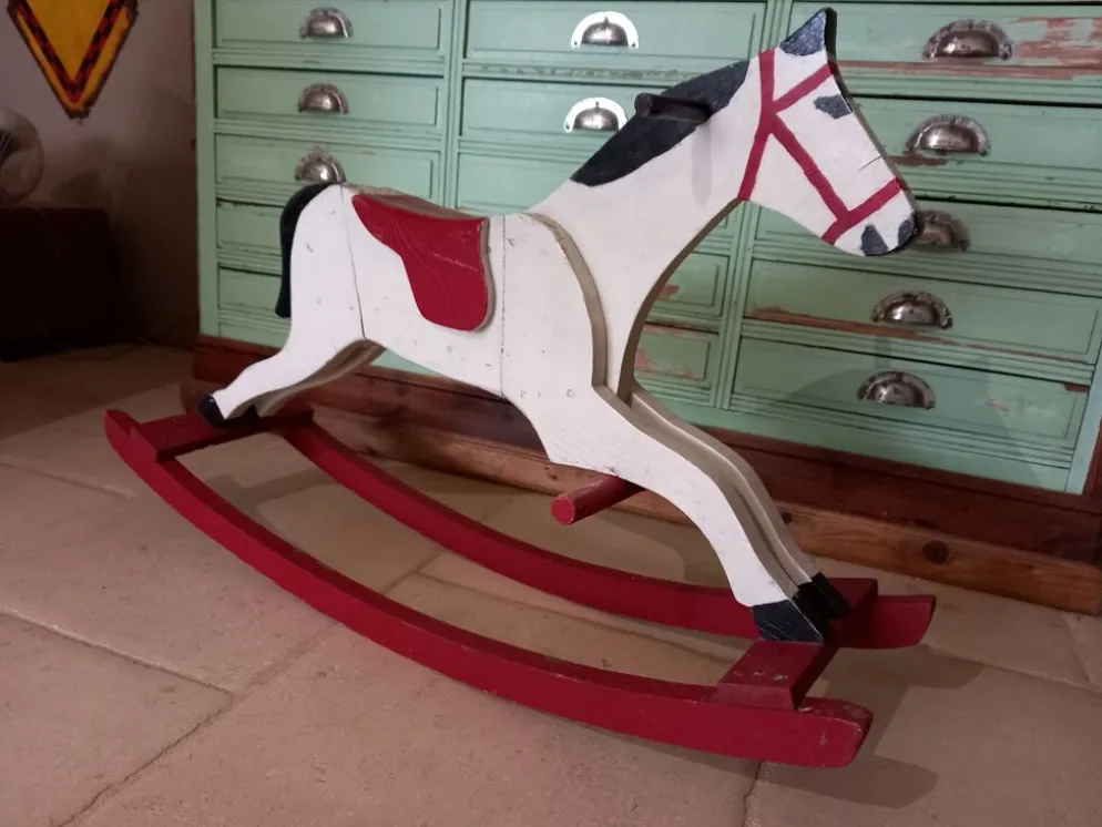 Cheval à bascule année 30