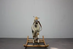 Cheval à bascule du milieu du siècle, années 1960, Tchécoslovaquie