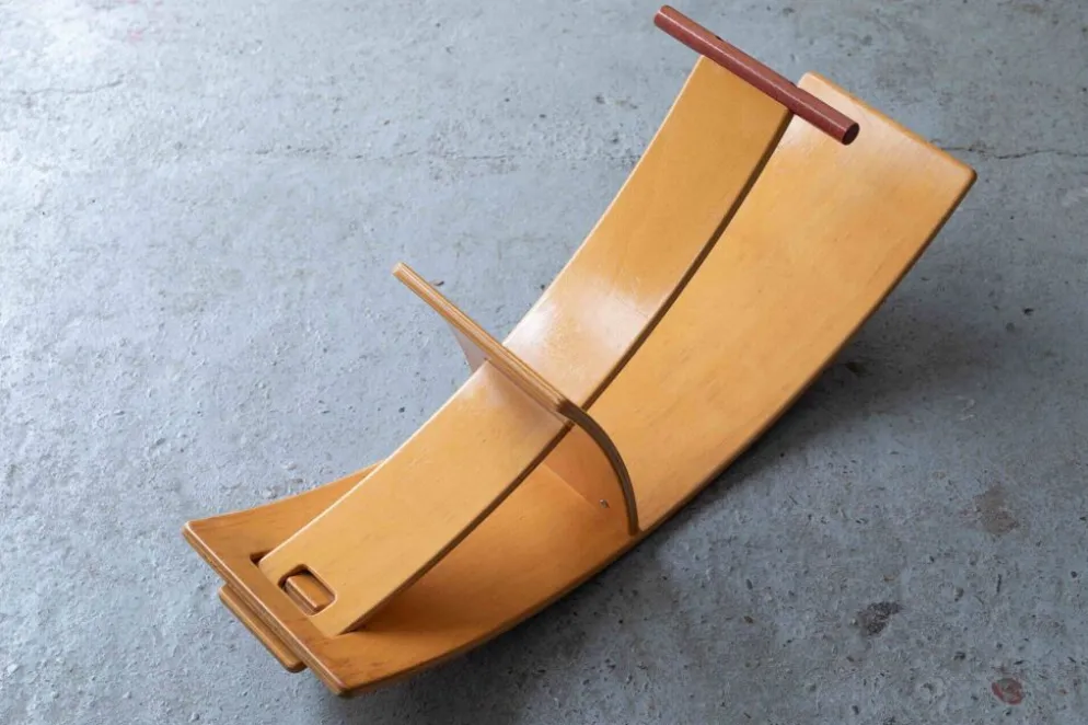Cheval à bascule 'Hippo' par Wolfgang Rebentische