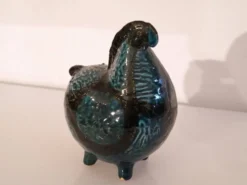 Cheval stylisé en ceramique de Bitossi, Aldo londi