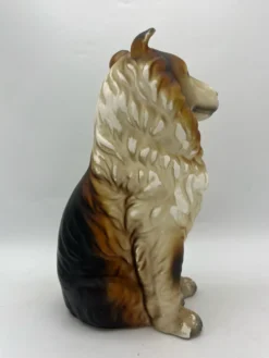 Chien céramique vintage