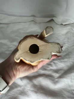 Chien en céramique