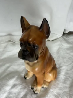 Chien en céramique