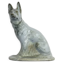 Chien en Faïence, Moulin Des Loups Orchies, Art Déco