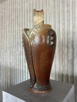 Échiquier en céramique XXL (40-80 cm) par Maria Kenarova