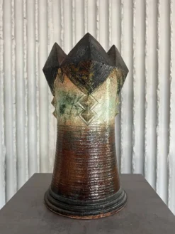 Échiquier en céramique XXL (40-80 cm) par Maria Kenarova