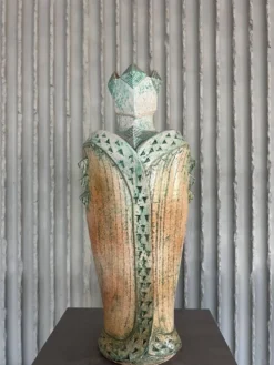 Échiquier en céramique XXL (40-80 cm) par Maria Kenarova