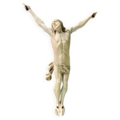 Christ en ivoire, fin XIXème siècle en ordre de CITES