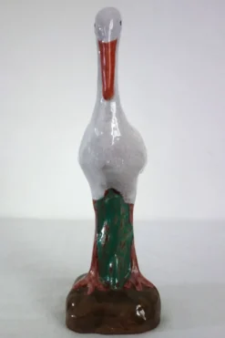 Cigogne vintage en céramique années 50/60