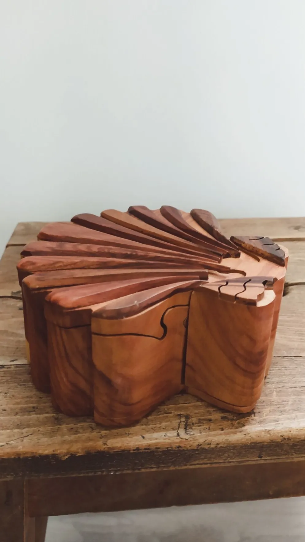 Coffret, boîte à bijoux en bois