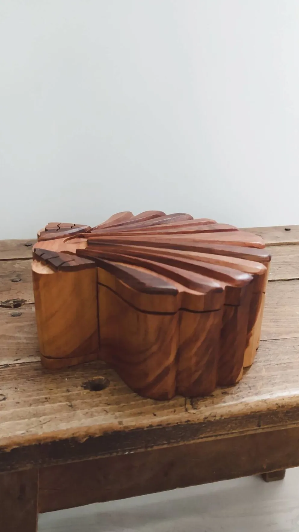 Coffret, boîte à bijoux en bois