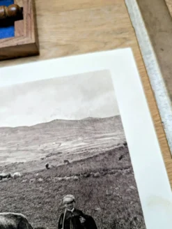 Col de la Perche, Pyrénées-Orientales, planche photo imprimée en 1937.
