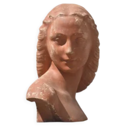 École française, Tête de femme (vers 1920)
