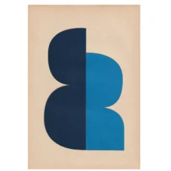 Collage abstrait sur papier ancien signée eawy