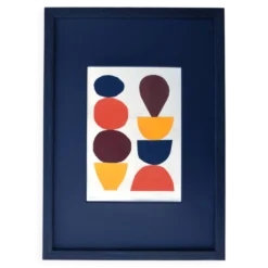 Collage abstrait sur papier signée Eawy