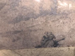 Collage dessins à la mine de plomb et craie blanche 1872