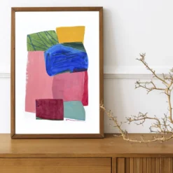 Collage sur papier