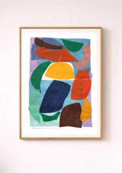 Collage sur papier