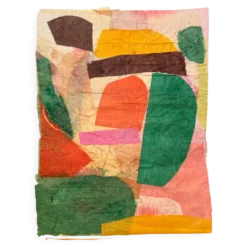 Collage sur papier