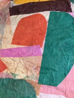 Collage sur papier