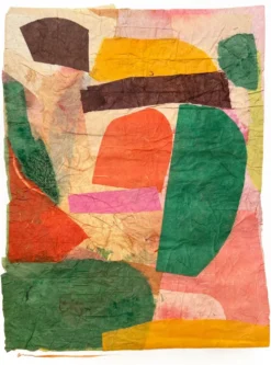 Collage sur papier