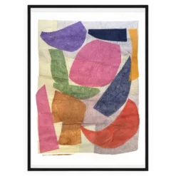 Collage sur papier