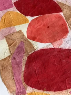 Collage sur papier
