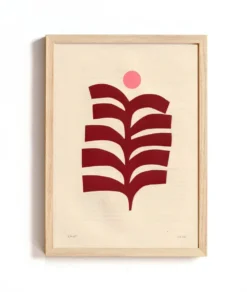 Collection de 4 collages d'inspiration Matisse signée Eawy