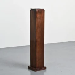 Colonne art déco en palissandre, France, vers 1930