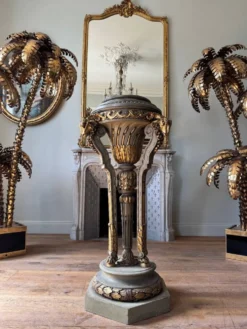 Colonne “aux boucs” de style Louis XVI d’époque Napoléon III