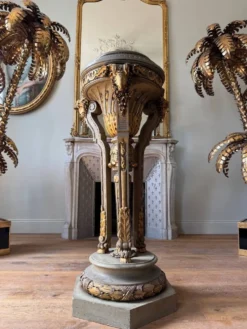 Colonne “aux boucs” de style Louis XVI d’époque Napoléon III