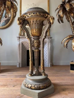 Colonne “aux boucs” de style Louis XVI d’époque Napoléon III