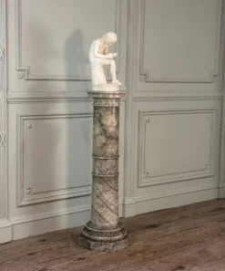 Colonne en albâtre, vers 1880