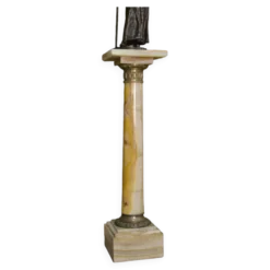 Colonne en onyx fin 19e siècle